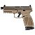 PISTOLA TAURUS G3 TACTICAL 9X19MM PATRIOT BROWN FDE - Imagem 1