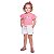 Conjunto Paris Postcard Blusa Meia Malha Rosa Shorts Moletim - Imagem 2
