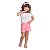 Conjunto Good Day Blusa Cotton Off White Shorts Molecotton - Imagem 2