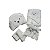 Kit Babita Power Sec com 3 babadores Ovelha Branco - Imagem 2