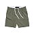 Shorts Nylon Liso Verde Militar - Imagem 1