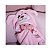 Toalha Power Sec Animada Cachorro Rosa - Imagem 3