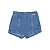 Shorts Saia Abertura Jeans Comfort - Imagem 1
