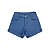 Shorts Abertura Lateral Jeans Comfort - Imagem 1