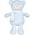 Kit Ursinho com Mantinha Soninho Azul - Imagem 2
