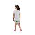 Conjunto Blusa e Shorts Ciclista Frutas Off White - Imagem 5