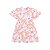 Vestido Floral Estampado Rosa - Imagem 1