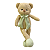 Urso Tricot Verde 30cm - Imagem 2