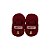 Pantufa Pingente Ursinho Vermelho - Imagem 1