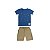 Conjunto Camiseta e Short Coconut Azul - Imagem 1