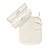 Kit 3 Babinhas Malha Tricot e Suedine Passarinho Off White - Imagem 1