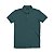 Camiseta Polo Piquet Lisa Verde Petróleo - Imagem 1