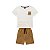Conjunto Masculino Off White - Imagem 1