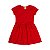 Vestido sem Manga Estampado Cotton Vermelho - Imagem 1