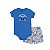 Conjunto Frases Body Ribana 100% e Bermuda Malha - Imagem 1