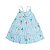 Vestido Summer Malha Azul Água Viva - Imagem 2