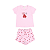 Pijama Cherry Dreams Blusa e Shorts Malha - Imagem 2