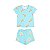 Pijama Fun Flower Blusa e Shorts Malha - Imagem 3