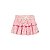 Conjunto Infantil Blusa e Saia com Short Coração Rosa - Imagem 4