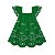 Vestido Sem Manga em Cotton Laço Verde - Imagem 1