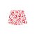 Conjunto Blusa Alça e Shorts Floral Infantil Vermelho - Imagem 5
