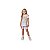 Conjunto Blusa e Bermuda Ciclista Infantil Tenis Club Off White - Imagem 1