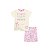 Conjunto Blusa e Bermuda Ciclista Infantil Ursinho Off White - Imagem 6