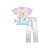 Conjunto Infantil Blusa e Legging Sereia Rosa - Imagem 1