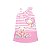 Vestido Infantil Alça Casual Listrado Rosa - Imagem 3