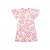 Vestido Infantil Manga Casual Ursinho Rosa - Imagem 3