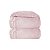 Cobertor Plush com Sherpa Ferrete Rosa Bebê - Imagem 1