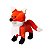 Raposa Fox de Pelúcia Laranja - Imagem 1