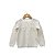 Casaco Infantil Tricot Raglan Premium Off White - Imagem 1
