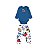 Conjunto Body Manga Longa e Calça Suedine Premium - Imagem 1