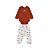 Conjunto Body Manga Longa e Calça Suedine Premium - Imagem 2