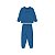 Conjunto Blusão e Calça em Moletom Azul - Imagem 1