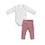Conjunto Body Manga Longa e Calça Malha Tricot - Imagem 1