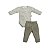 Conjunto Body Manga Longa e Calça Moletinho - Imagem 1
