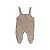 Jardineira Malha Tricot com Body Manga Longa - Imagem 4