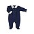 Macacão Longo Bebê Gola Bordada Menino - Imagem 2