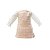 Vestido Manga Longa Tweed Kids Rosa - Imagem 3