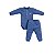 Conjunto Body Manga Longa e Calça Canelado - Imagem 1