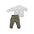 Conjunto Bata Manga Longa e Calça Sarja - Imagem 2