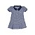 Vestido Polo Infantil em Malha Jacquard – Azul Marinho - Imagem 1