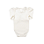 Jardineira com Body Bebê e Coelhinho Removível – Creme - Imagem 3