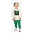 Conjunto em Moletom Peluciado Off White - Imagem 1