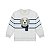 Conjunto em Moletom Sem Felpa Mescla White - Imagem 3