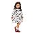 Vestido em Algodão com Elastano Off White - Imagem 1