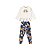 Conjunto Blusa e Legging em Cotton Off White - Imagem 2