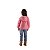 Jaqueta Puffer Infantil Rosa Matelassê com Capuz - Imagem 2